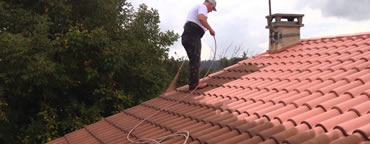Une toiture à Coutances en rénovation